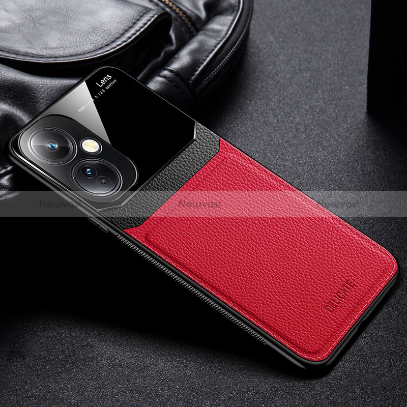 Soft Silicone Gel Leather Snap On Case Cover FL1 for OnePlus Nord CE 3 5G