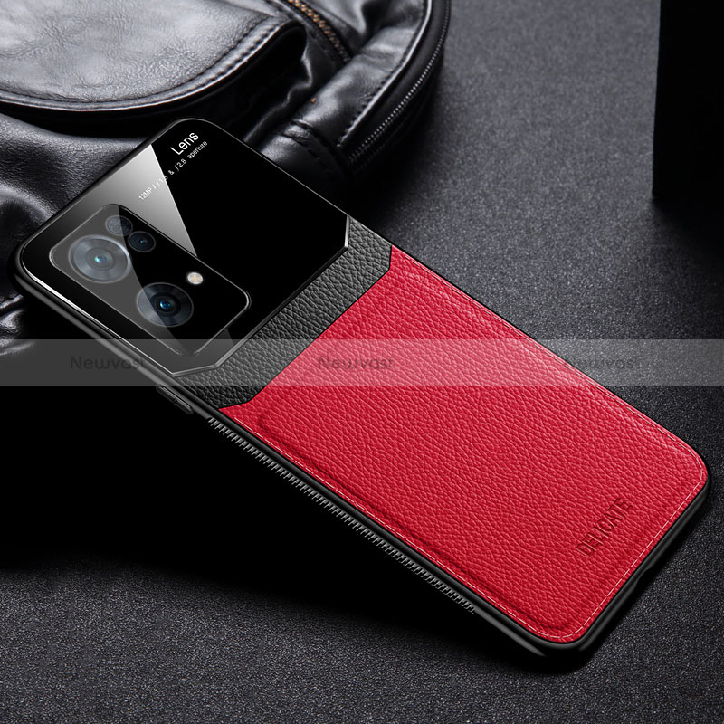 Soft Silicone Gel Leather Snap On Case Cover FL1 for Oppo Reno7 Pro 5G