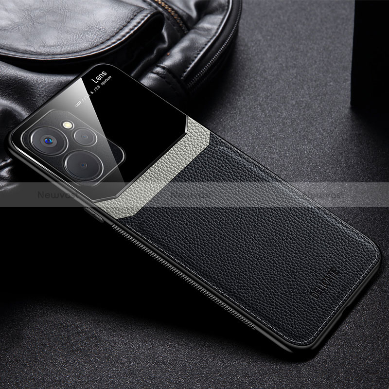 Soft Silicone Gel Leather Snap On Case Cover FL1 for Realme 10 5G