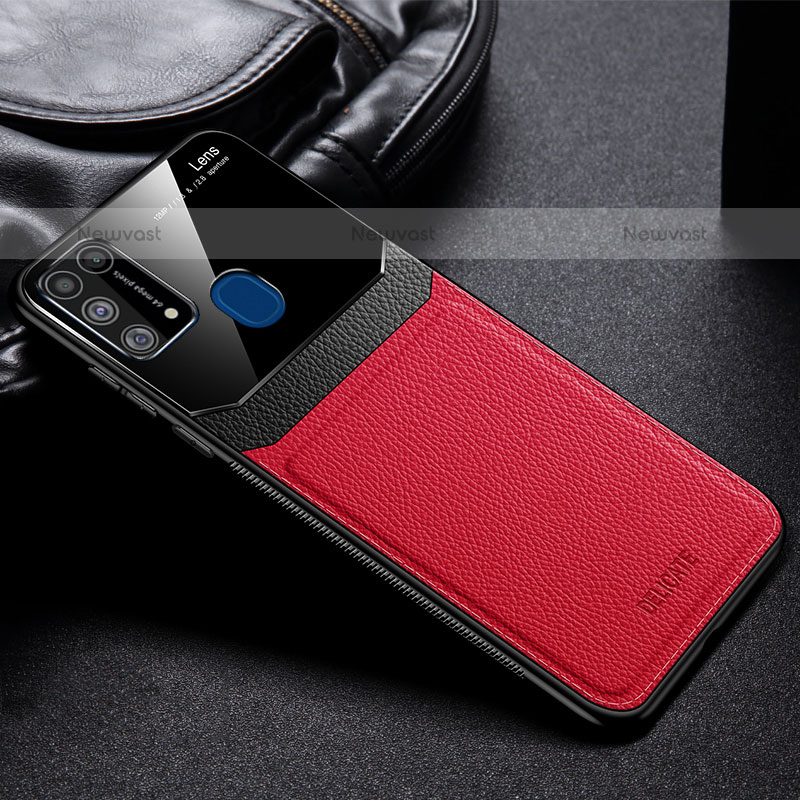 Soft Silicone Gel Leather Snap On Case Cover FL1 for Samsung Galaxy M31 Prime Edition