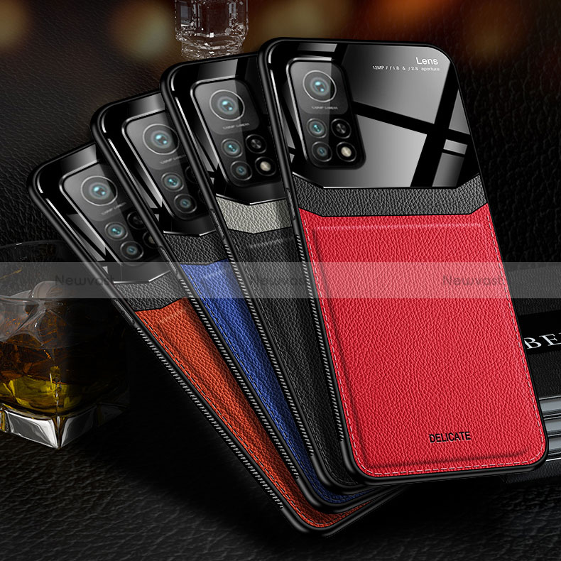 Soft Silicone Gel Leather Snap On Case Cover FL1 for Xiaomi Mi 10T 5G