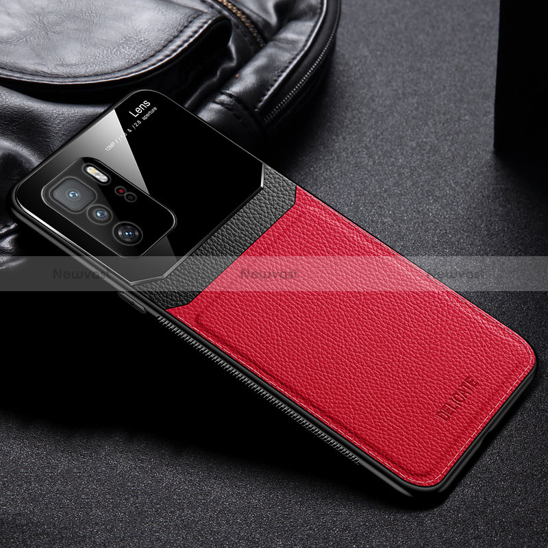 Soft Silicone Gel Leather Snap On Case Cover FL1 for Xiaomi Poco X3 GT 5G