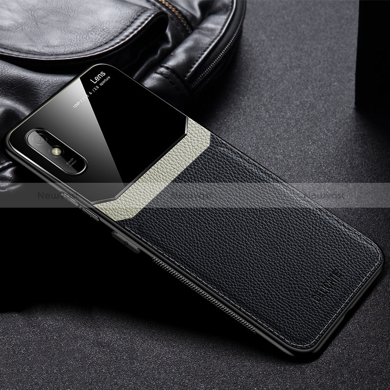 Soft Silicone Gel Leather Snap On Case Cover FL1 for Xiaomi Redmi 9A