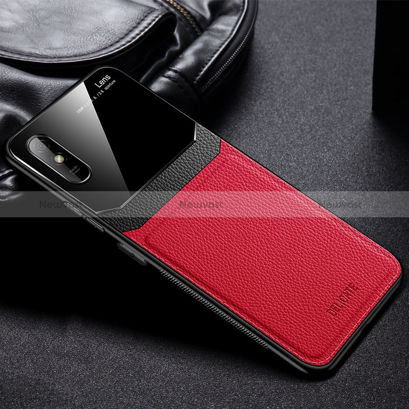 Soft Silicone Gel Leather Snap On Case Cover FL1 for Xiaomi Redmi 9AT
