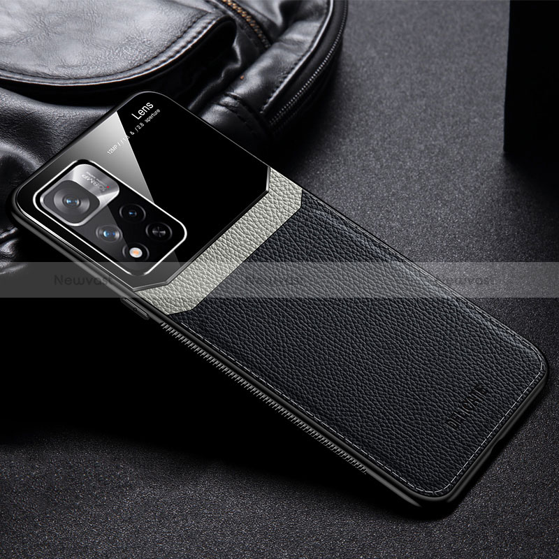 Soft Silicone Gel Leather Snap On Case Cover FL1 for Xiaomi Redmi Note 11 Pro+ Plus 5G