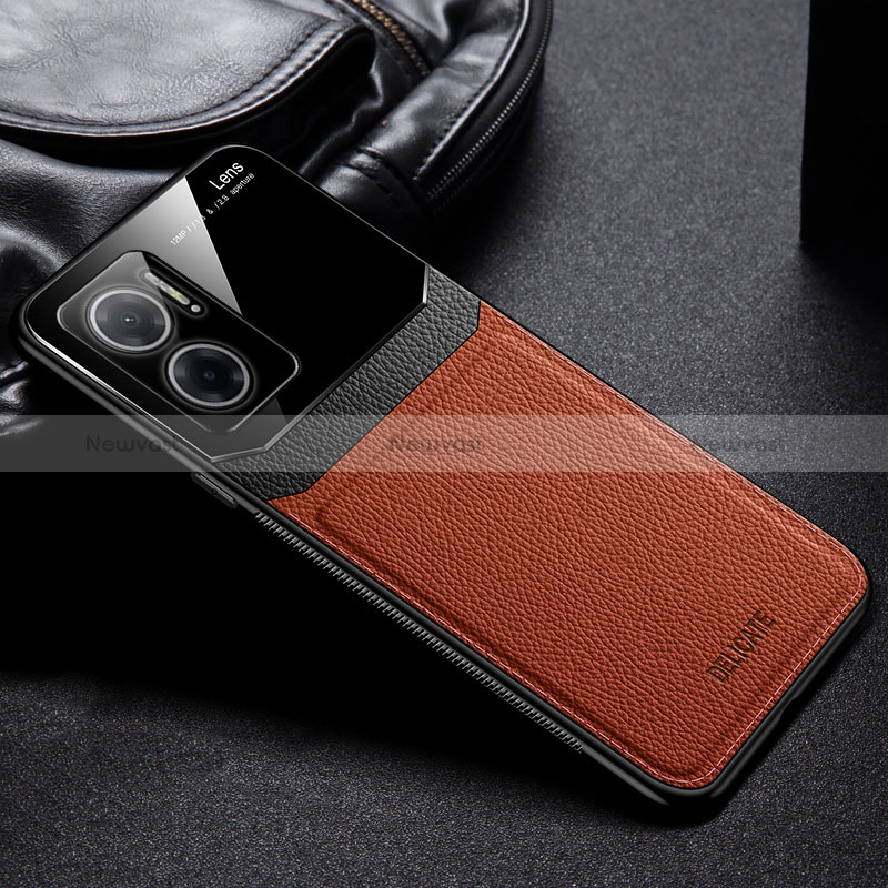 Soft Silicone Gel Leather Snap On Case Cover FL1 for Xiaomi Redmi Note 11E 5G