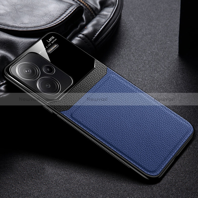 Soft Silicone Gel Leather Snap On Case Cover FL1 for Xiaomi Redmi Note 13 Pro+ Plus 5G