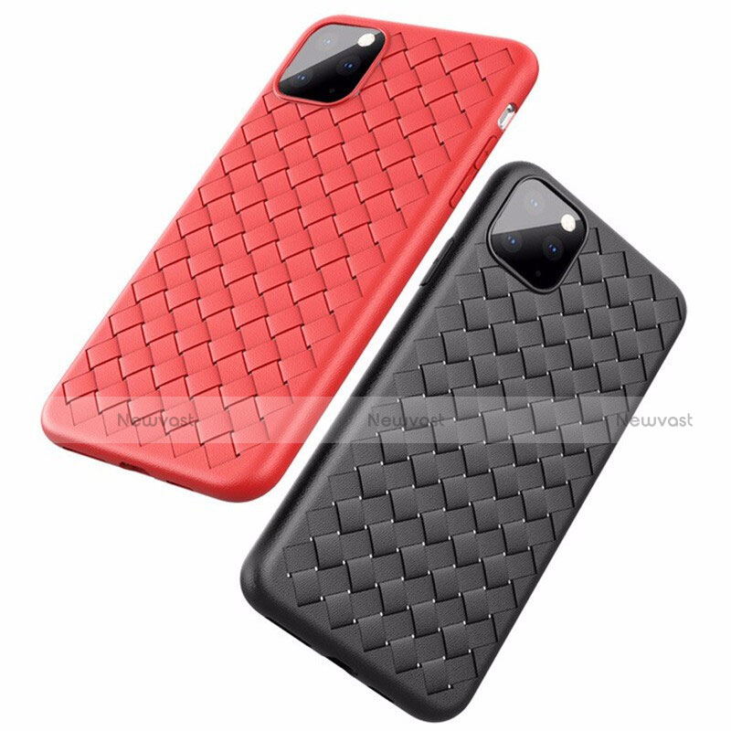 Soft Silicone Gel Leather Snap On Case Cover for Apple iPhone 11 Pro