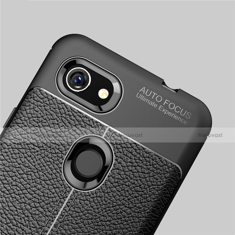 Soft Silicone Gel Leather Snap On Case Cover for Google Pixel 3a