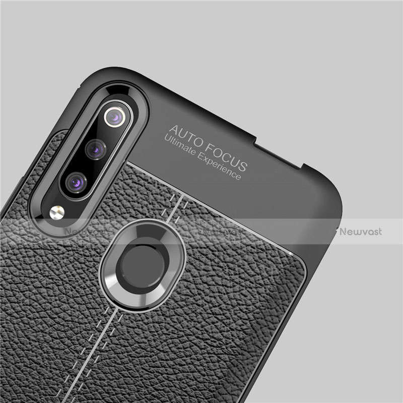 Soft Silicone Gel Leather Snap On Case Cover for Huawei Enjoy 10 Plus