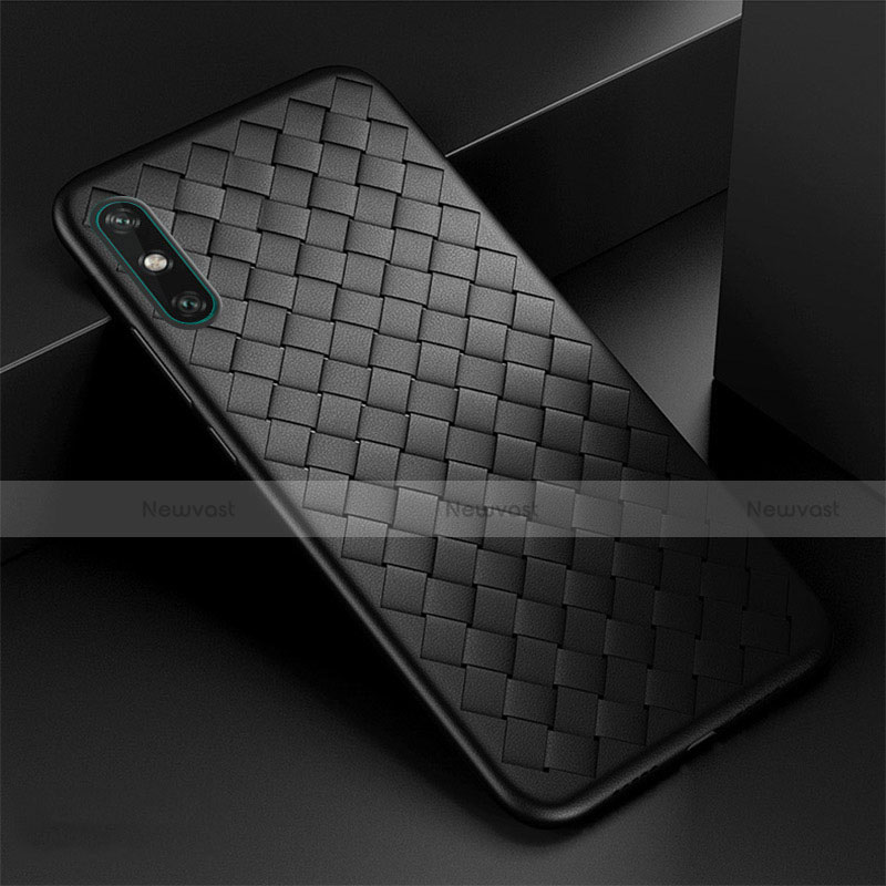 Soft Silicone Gel Leather Snap On Case Cover for Huawei Enjoy 10e