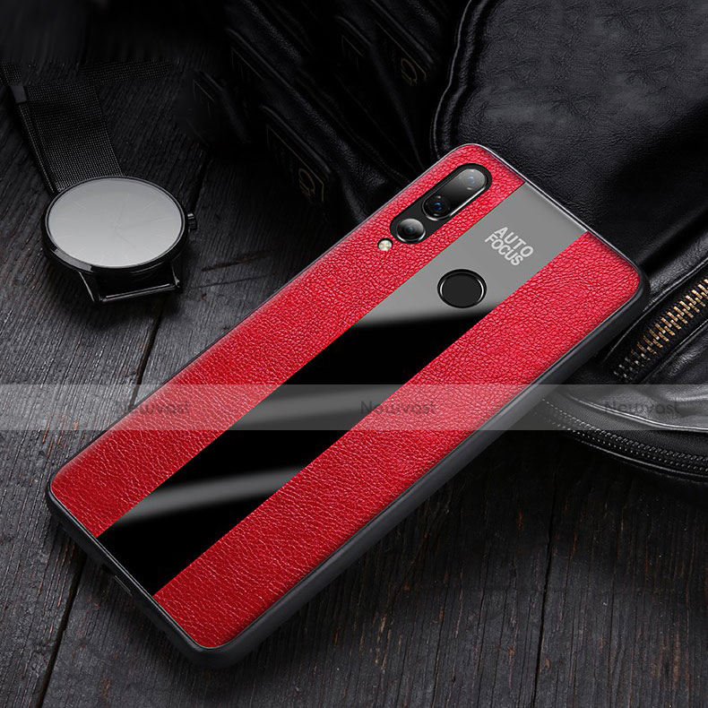 Soft Silicone Gel Leather Snap On Case Cover for Huawei Enjoy 9s