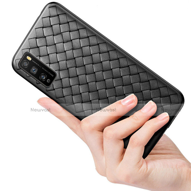 Soft Silicone Gel Leather Snap On Case Cover for Huawei Enjoy Z 5G
