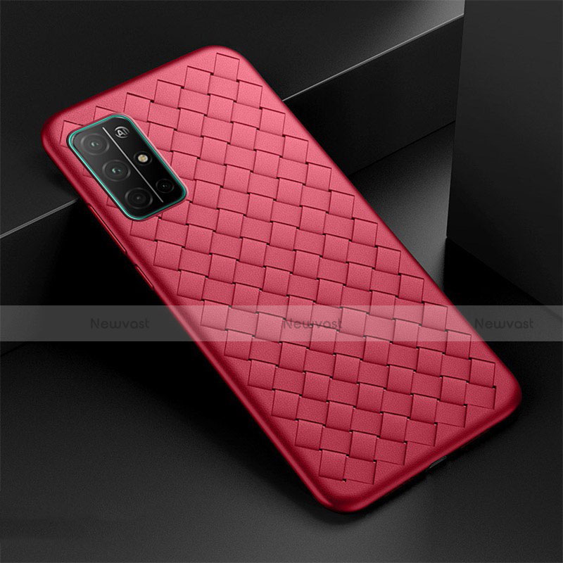Soft Silicone Gel Leather Snap On Case Cover for Huawei Honor 30S