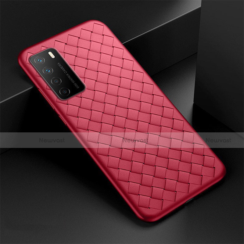 Soft Silicone Gel Leather Snap On Case Cover for Huawei Honor Play4 5G