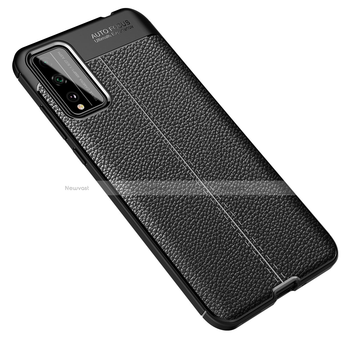 Soft Silicone Gel Leather Snap On Case Cover for Huawei Honor Play4T Pro