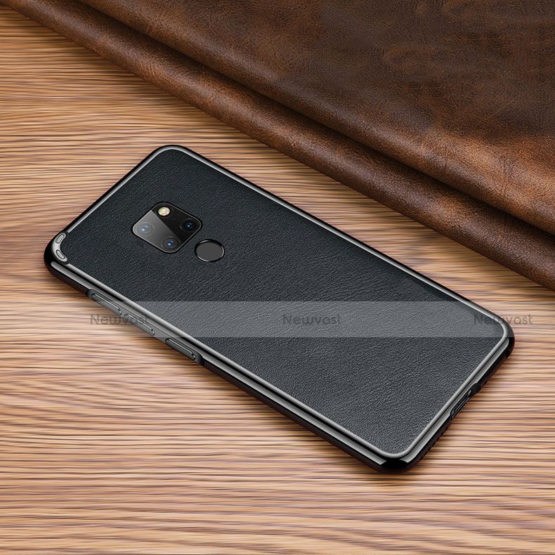 Soft Silicone Gel Leather Snap On Case Cover for Huawei Mate 20 X 5G