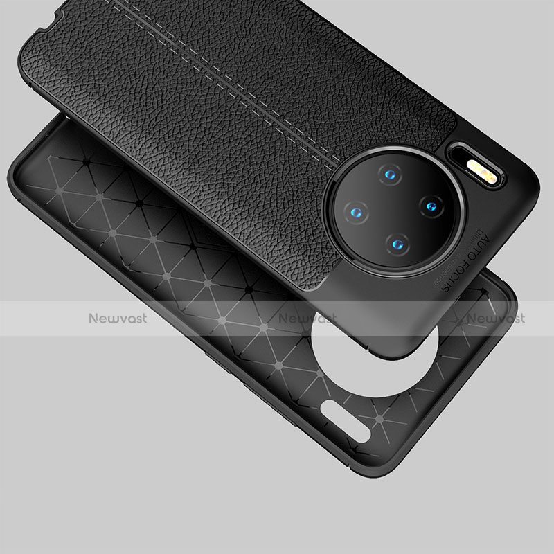 Soft Silicone Gel Leather Snap On Case Cover for Huawei Mate 30