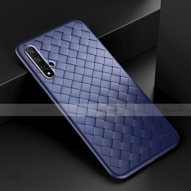 Soft Silicone Gel Leather Snap On Case Cover for Huawei Nova 5T