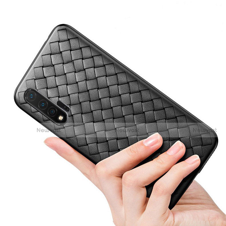 Soft Silicone Gel Leather Snap On Case Cover for Huawei Nova 6 5G