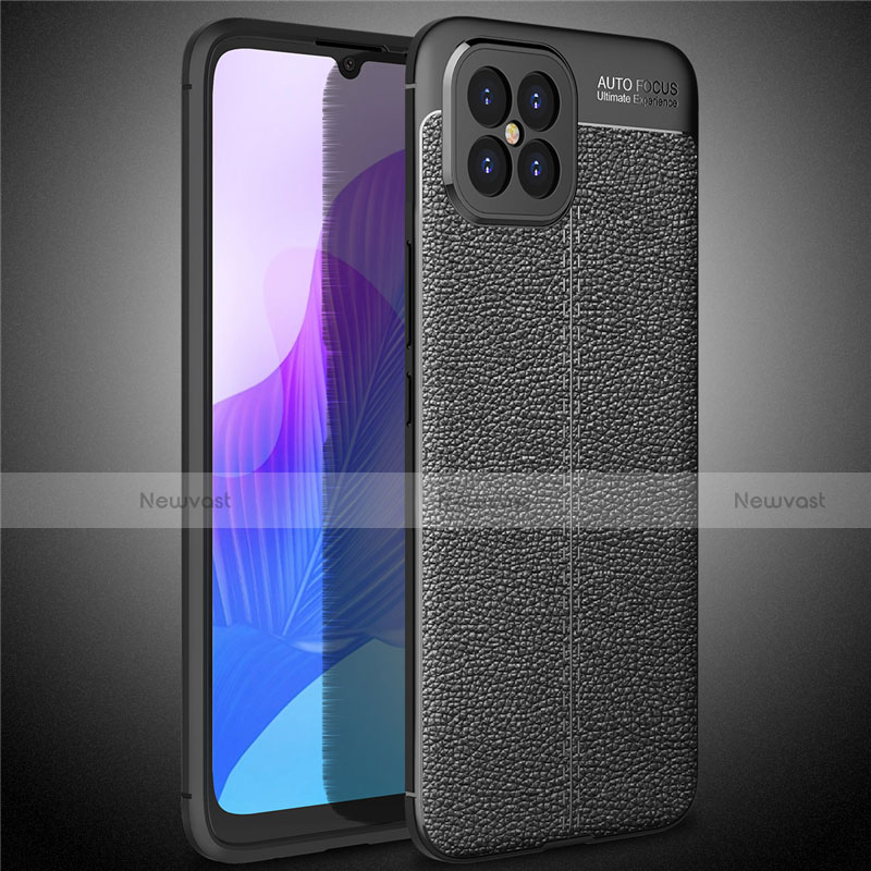Soft Silicone Gel Leather Snap On Case Cover for Huawei Nova 8 SE 5G