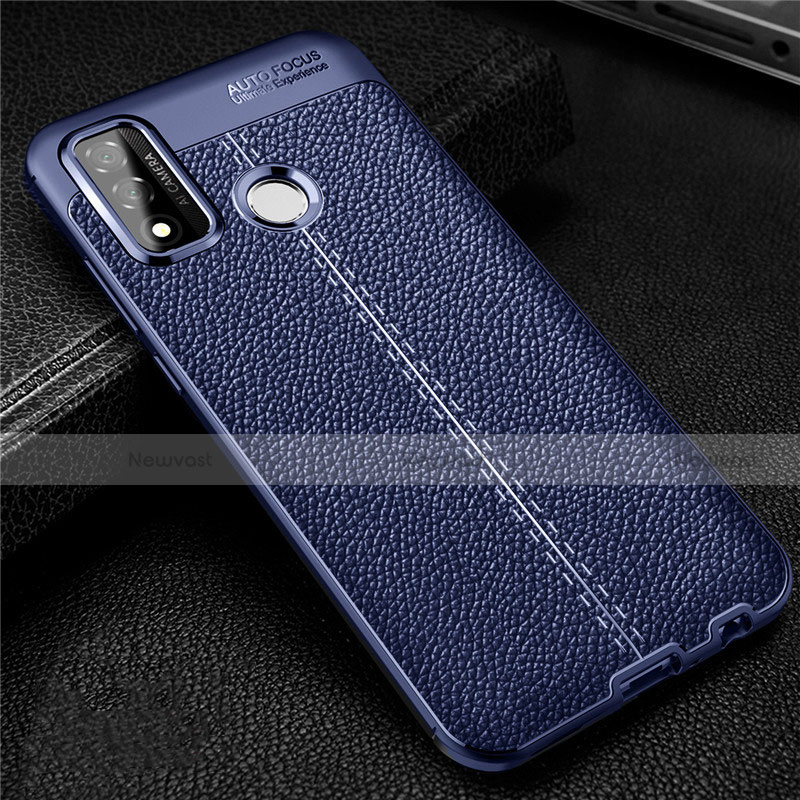 Soft Silicone Gel Leather Snap On Case Cover for Huawei Nova Lite 3 Plus