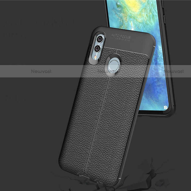 Soft Silicone Gel Leather Snap On Case Cover for Huawei P Smart (2019)