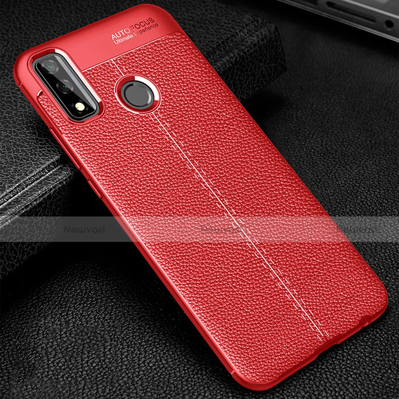 Soft Silicone Gel Leather Snap On Case Cover for Huawei Y8s
