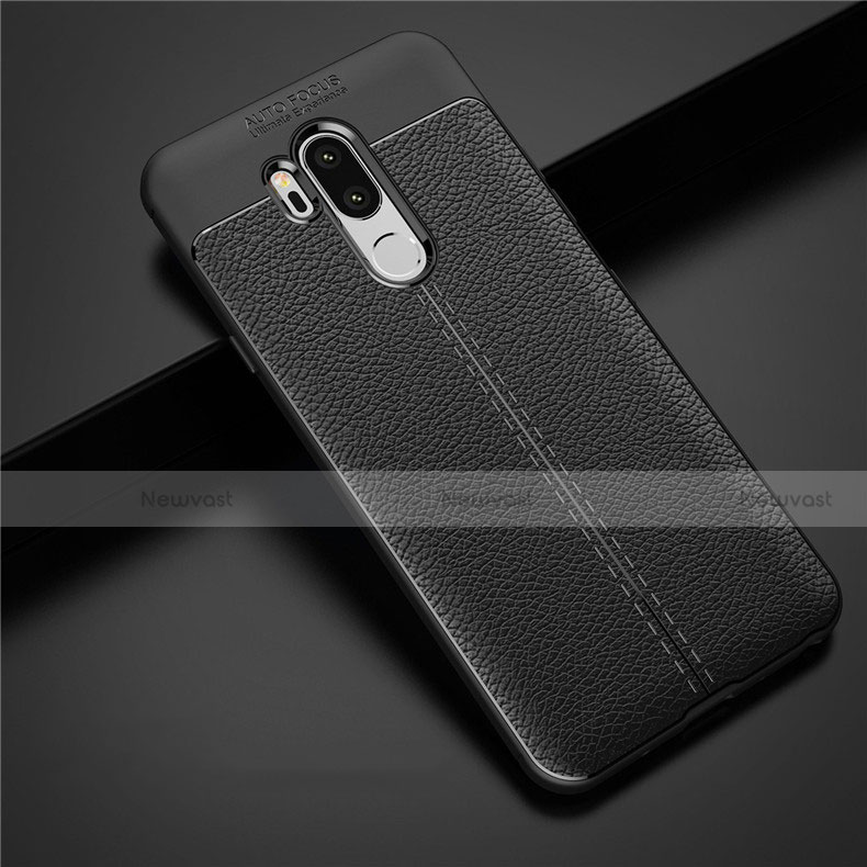 Soft Silicone Gel Leather Snap On Case Cover for LG G7