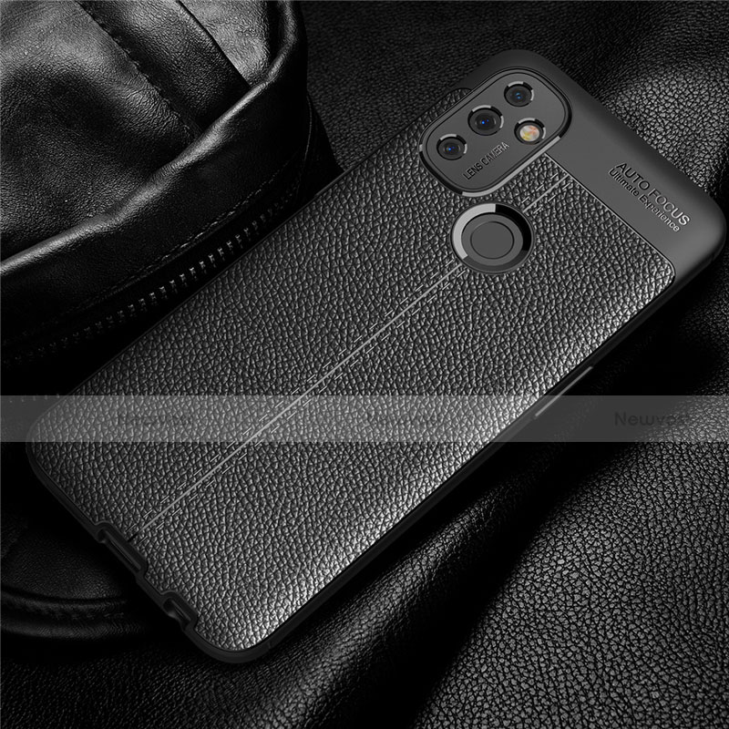 Soft Silicone Gel Leather Snap On Case Cover for OnePlus Nord N100