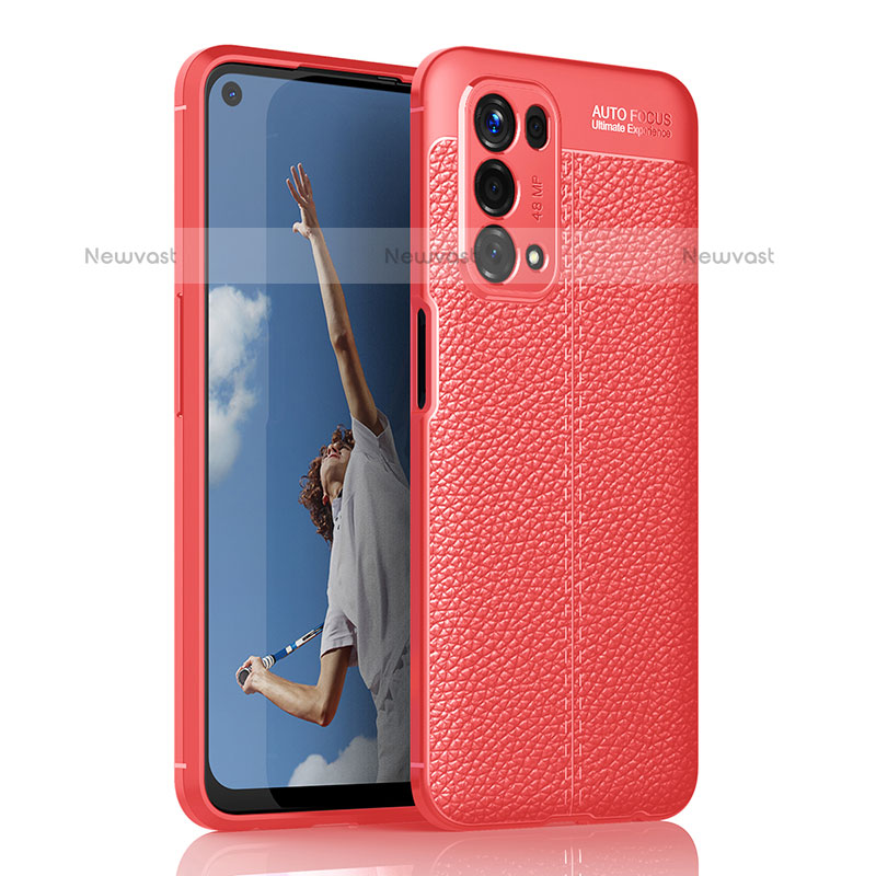 Soft Silicone Gel Leather Snap On Case Cover for OnePlus Nord N200 5G