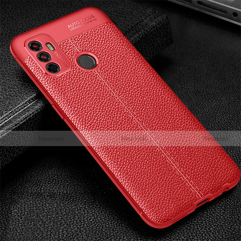 Soft Silicone Gel Leather Snap On Case Cover for Oppo A33