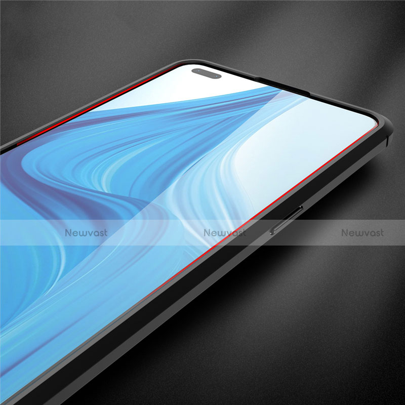 Soft Silicone Gel Leather Snap On Case Cover for Oppo A93