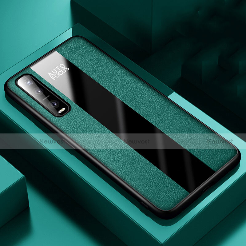 Soft Silicone Gel Leather Snap On Case Cover for Oppo Find X2 Pro