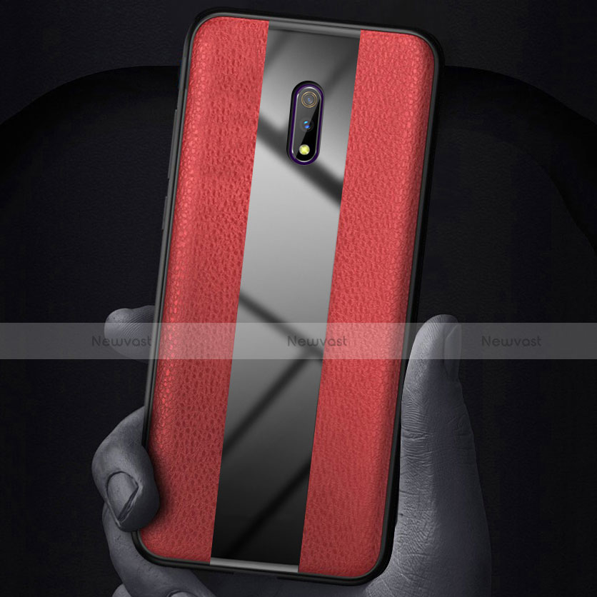 Soft Silicone Gel Leather Snap On Case Cover for Oppo K3