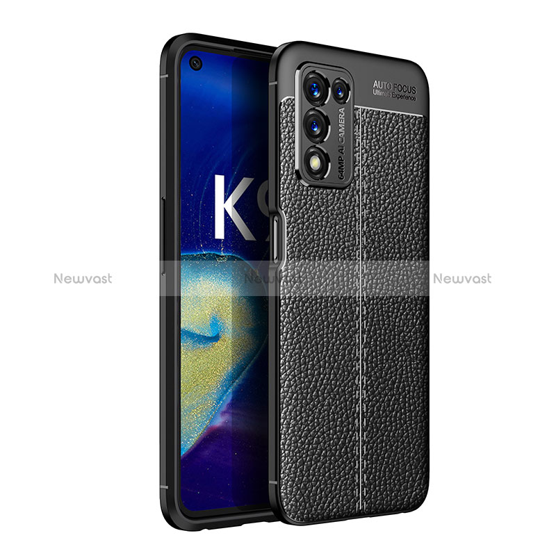 Soft Silicone Gel Leather Snap On Case Cover for Oppo K9S 5G