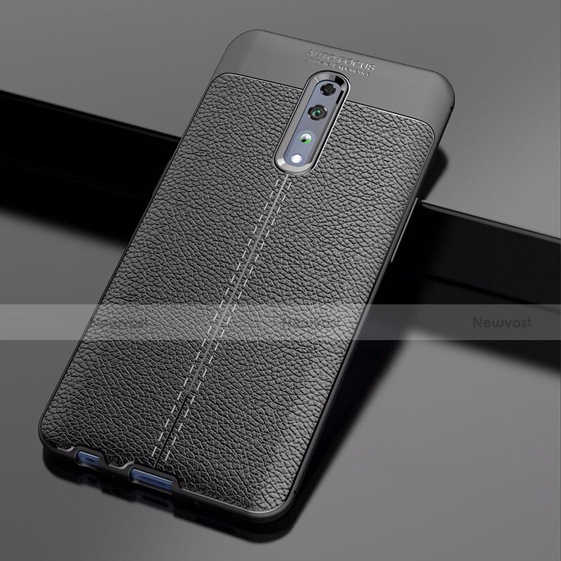 Soft Silicone Gel Leather Snap On Case Cover for Oppo Reno Z