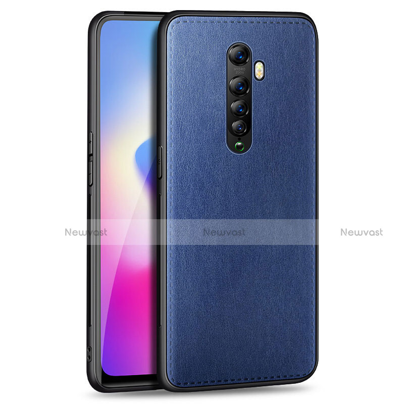 Soft Silicone Gel Leather Snap On Case Cover for Oppo Reno2