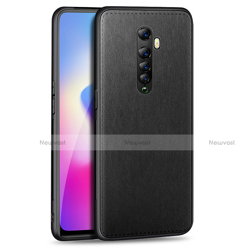 Soft Silicone Gel Leather Snap On Case Cover for Oppo Reno2