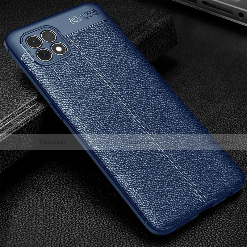 Soft Silicone Gel Leather Snap On Case Cover for Oppo Reno4 SE 5G