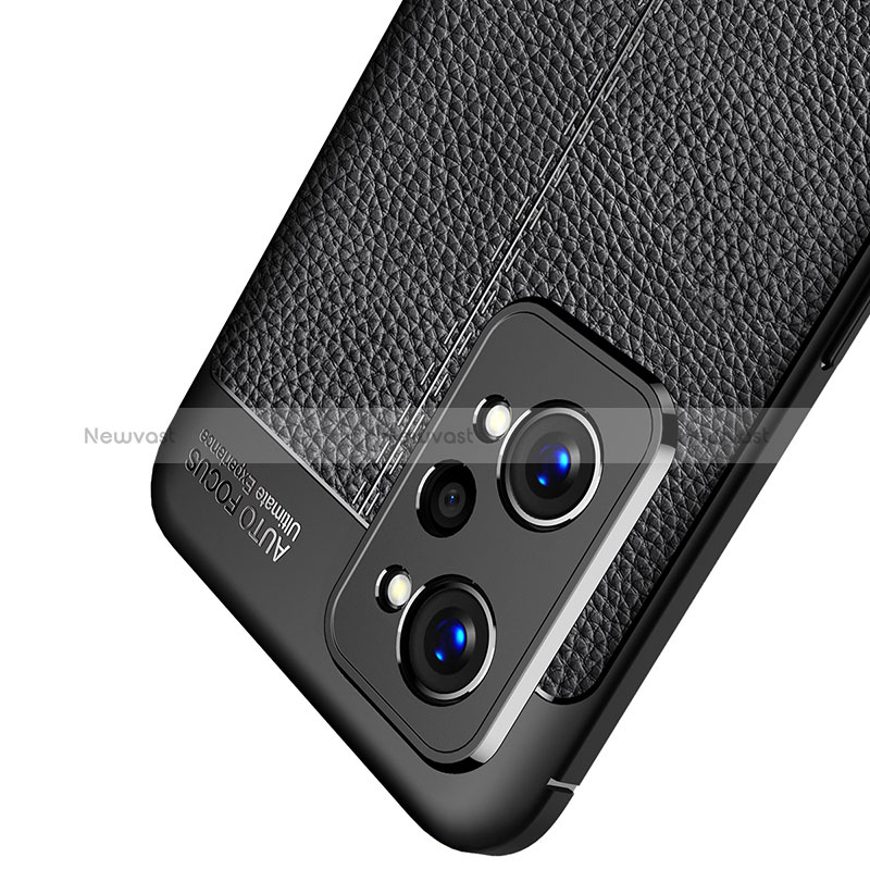 Soft Silicone Gel Leather Snap On Case Cover for Realme GT Neo 3T 5G