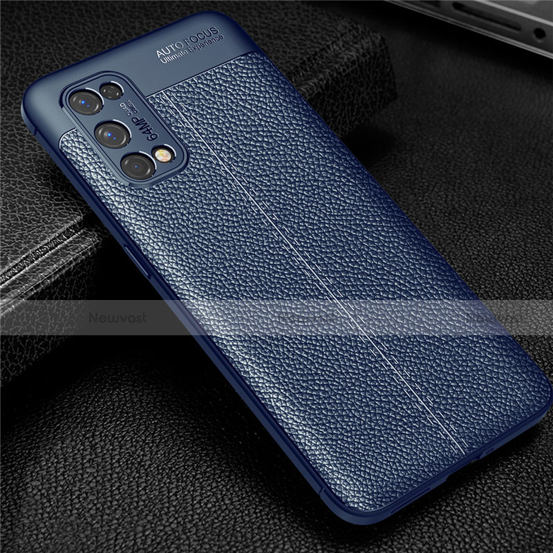 Soft Silicone Gel Leather Snap On Case Cover for Realme Q2 Pro 5G