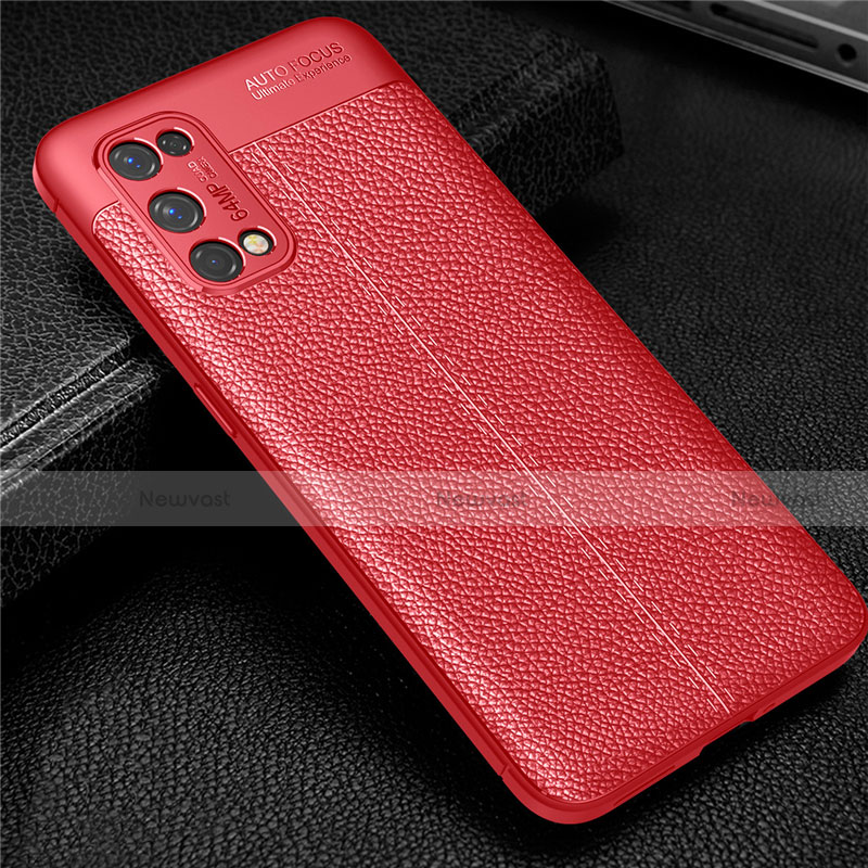 Soft Silicone Gel Leather Snap On Case Cover for Realme Q2 Pro 5G