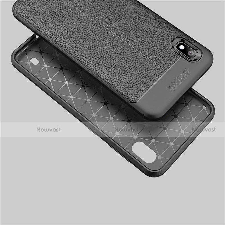 Soft Silicone Gel Leather Snap On Case Cover for Samsung Galaxy A10