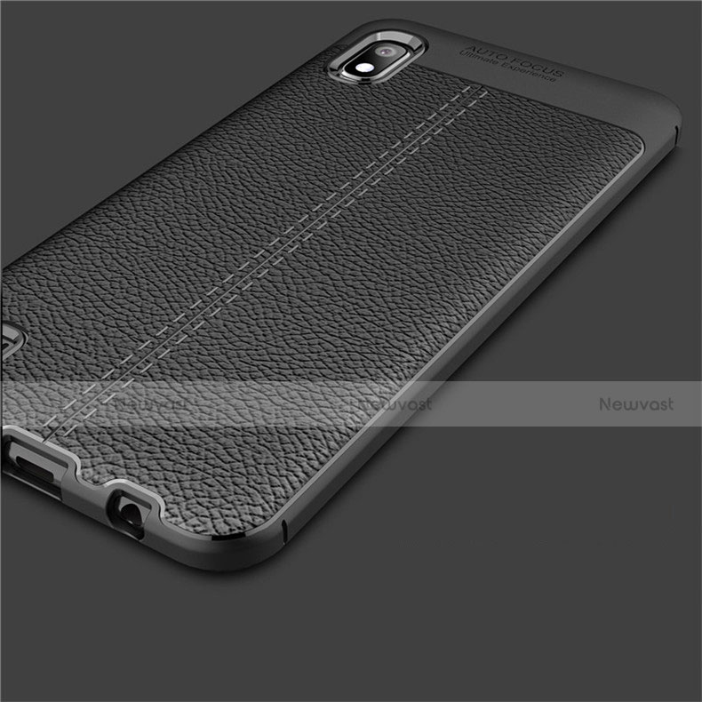 Soft Silicone Gel Leather Snap On Case Cover for Samsung Galaxy A10