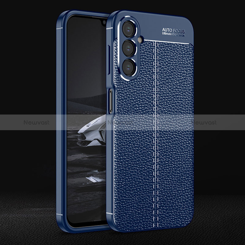 Soft Silicone Gel Leather Snap On Case Cover for Samsung Galaxy A14 5G