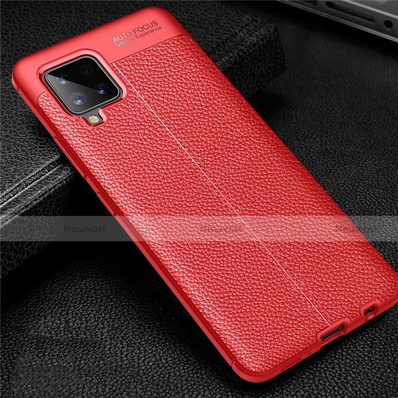 Soft Silicone Gel Leather Snap On Case Cover for Samsung Galaxy A42 5G