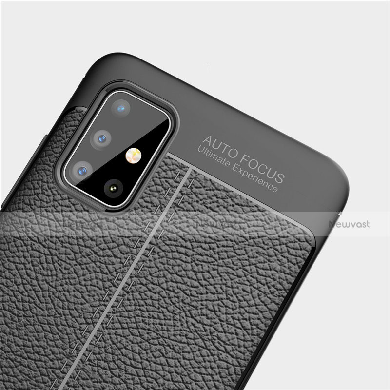 Soft Silicone Gel Leather Snap On Case Cover for Samsung Galaxy A51 5G