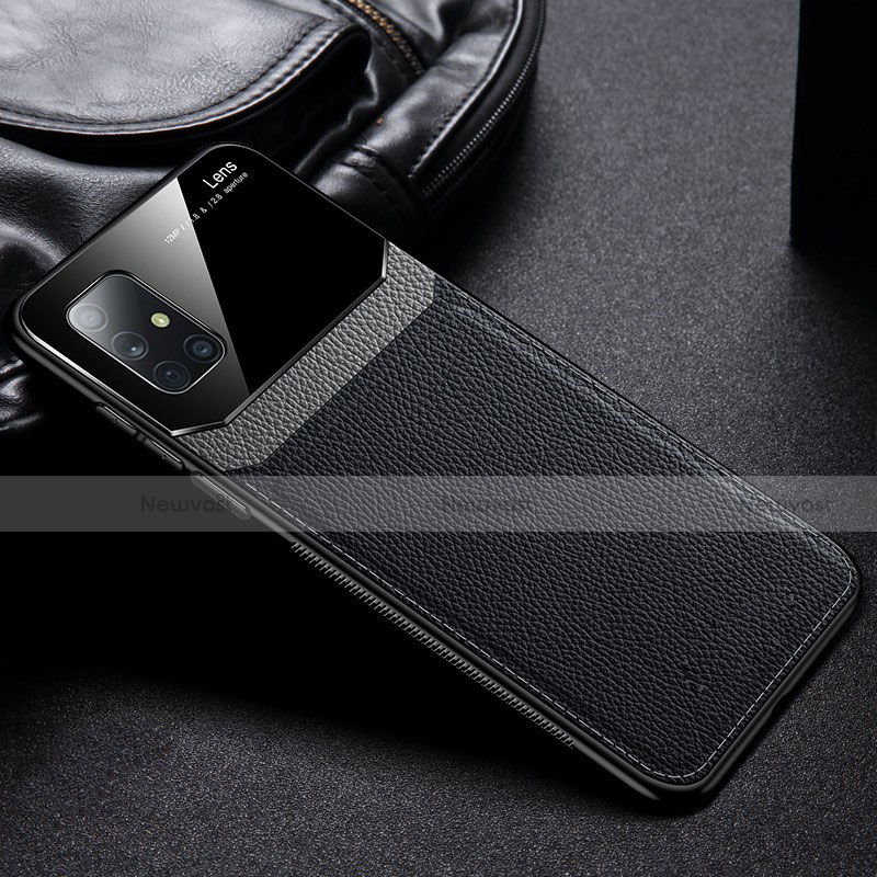 Soft Silicone Gel Leather Snap On Case Cover for Samsung Galaxy A71 5G