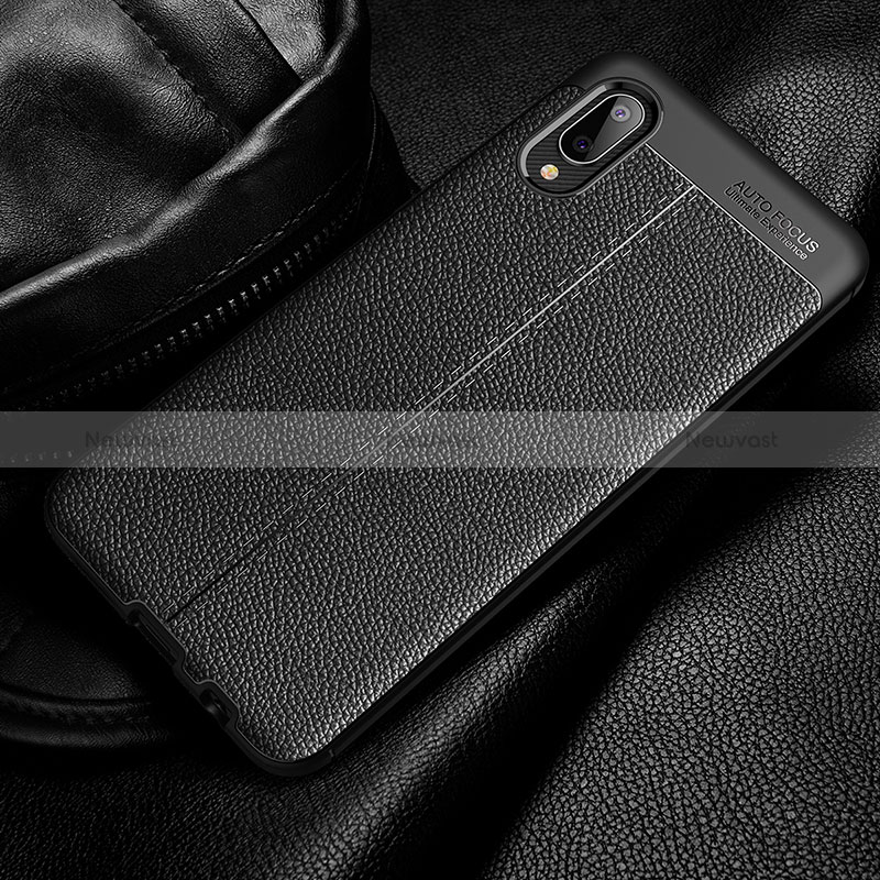Soft Silicone Gel Leather Snap On Case Cover for Samsung Galaxy M02